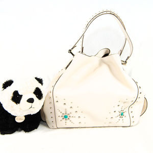 Off-white Coach Western theme large Edie bag